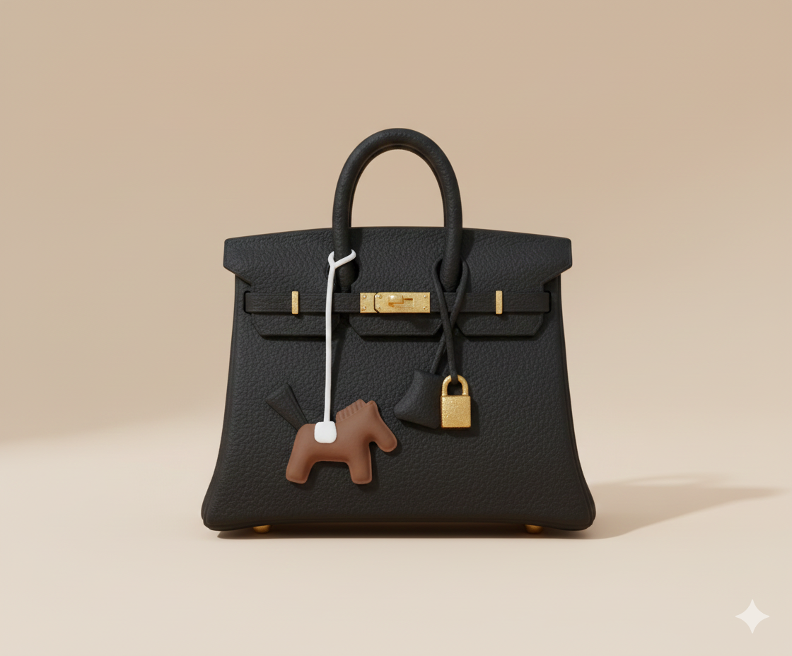 Pack Duo Oran & Birkin – Claquettes + Sac Assortis (Noir)