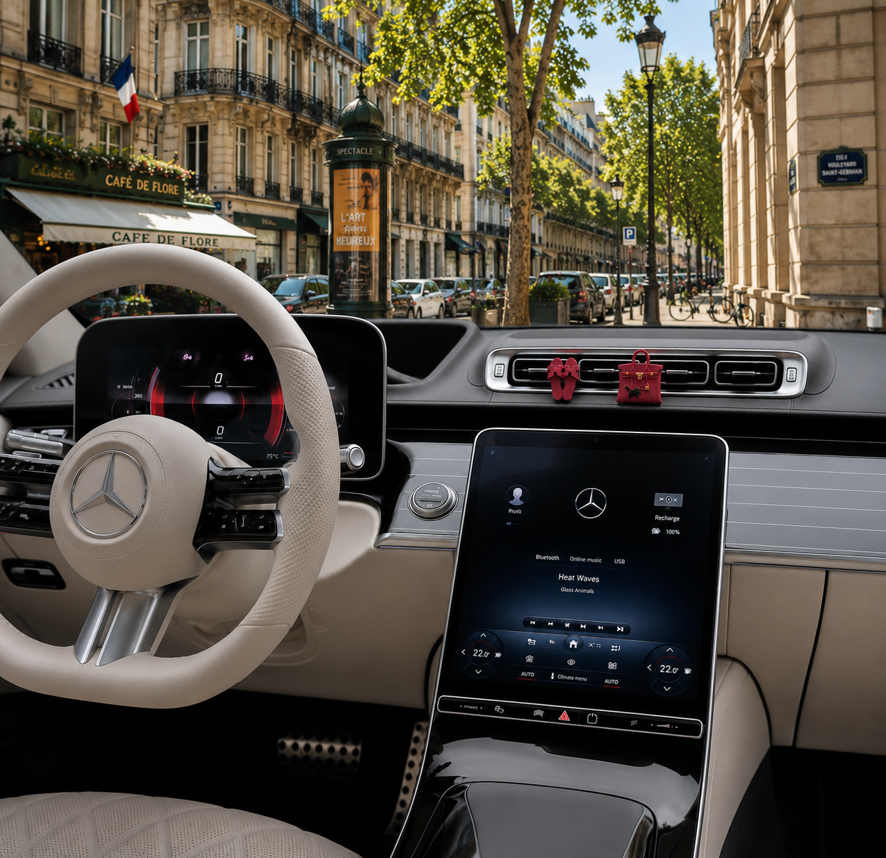 Diffuseur de parfum voiture — Sac Rouge