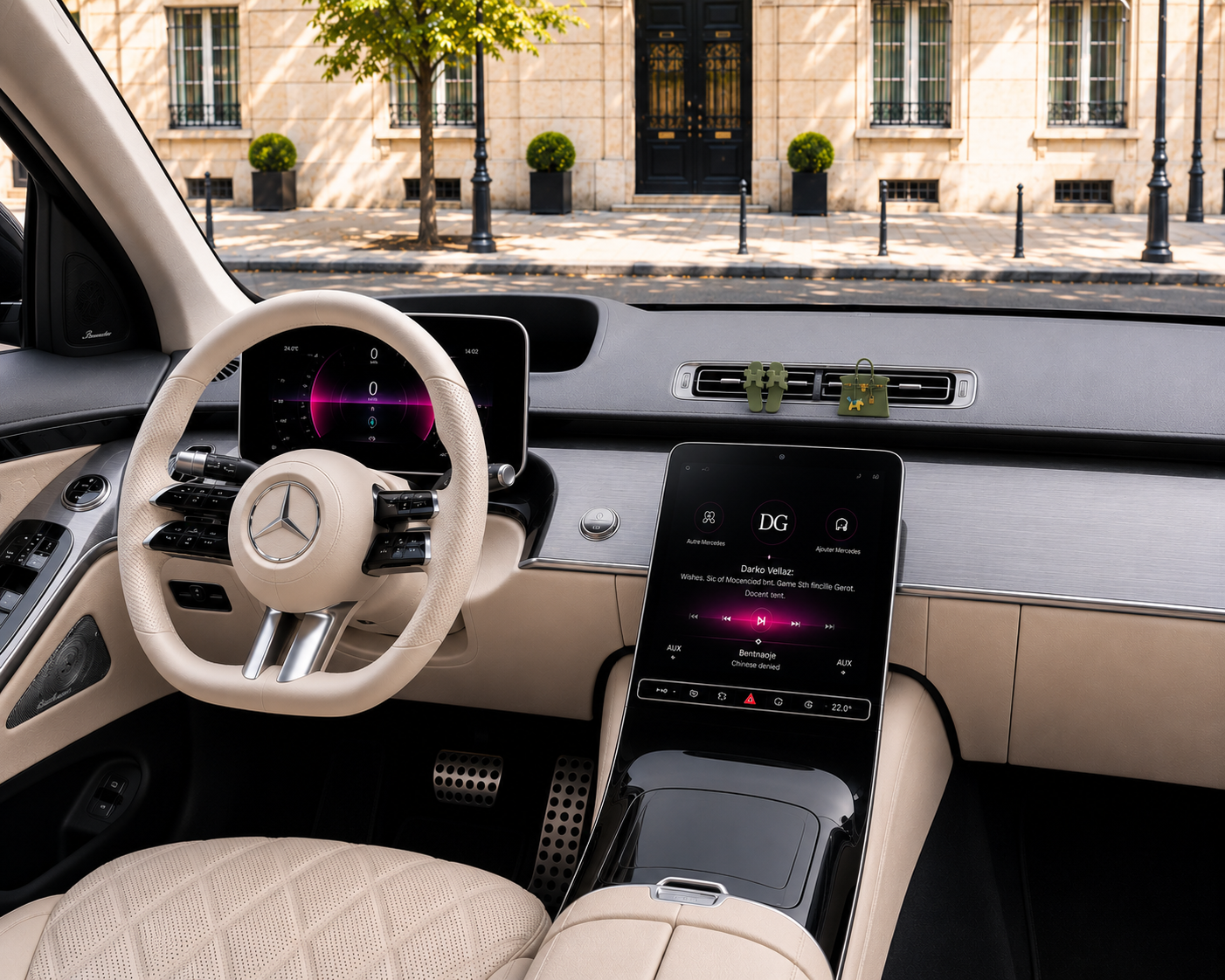 Diffuseur de parfum voiture — Sandale Vert Kaki