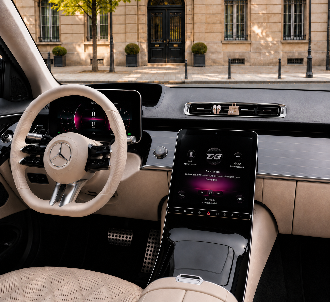 Diffuseur de parfum voiture — Sac Café