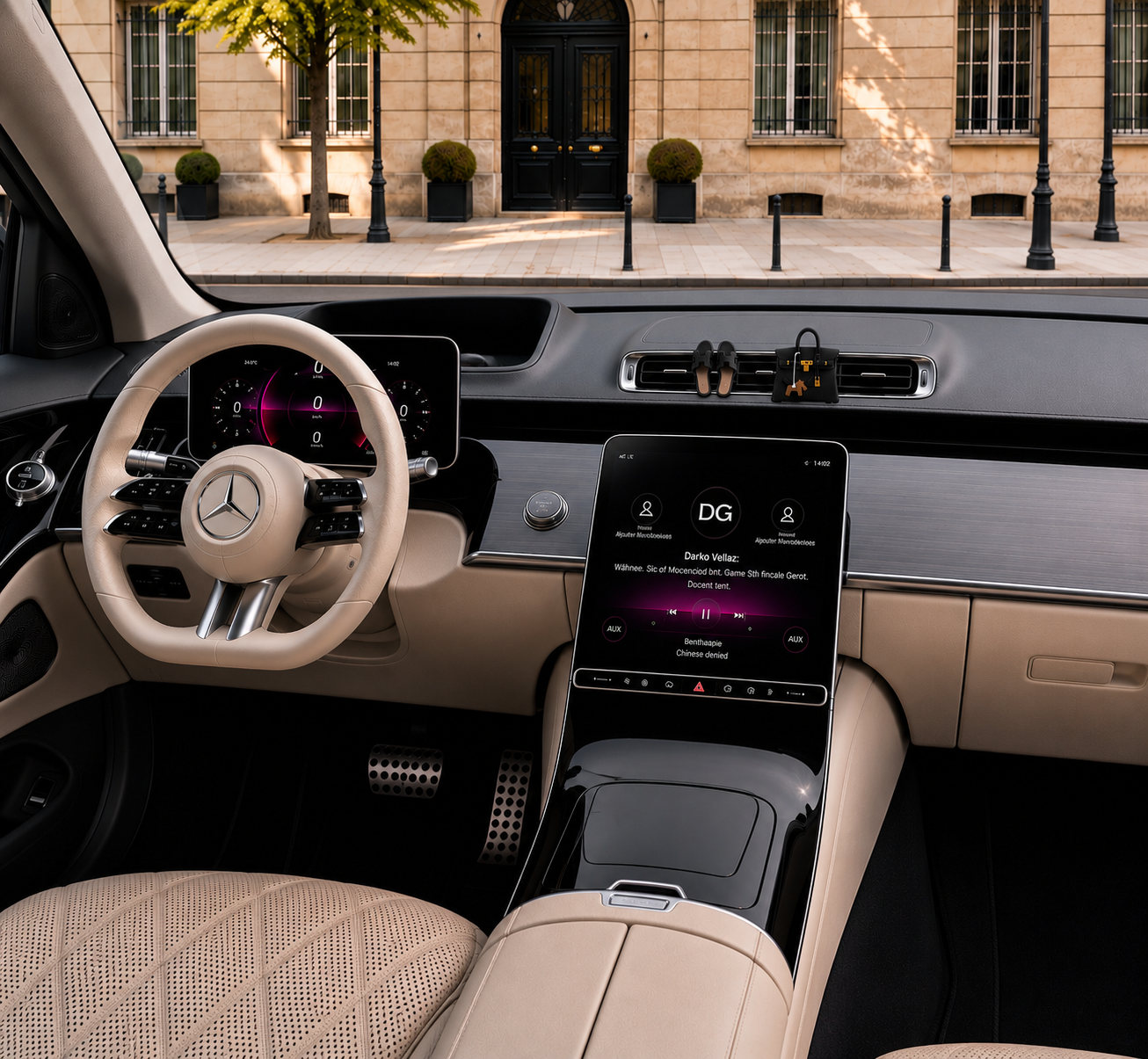 Diffuseur de parfum voiture — Sac Noir