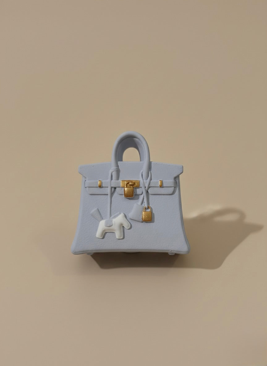 Diffuseur de Parfum pour Voiture – Modèle Birkin (Bleu nuit)