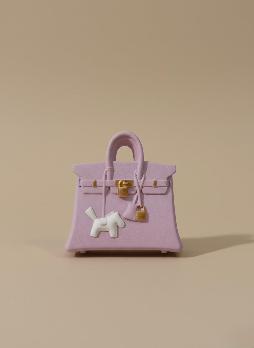 Diffuseur de Parfum pour Voiture – Modèle Birkin (Lilas)