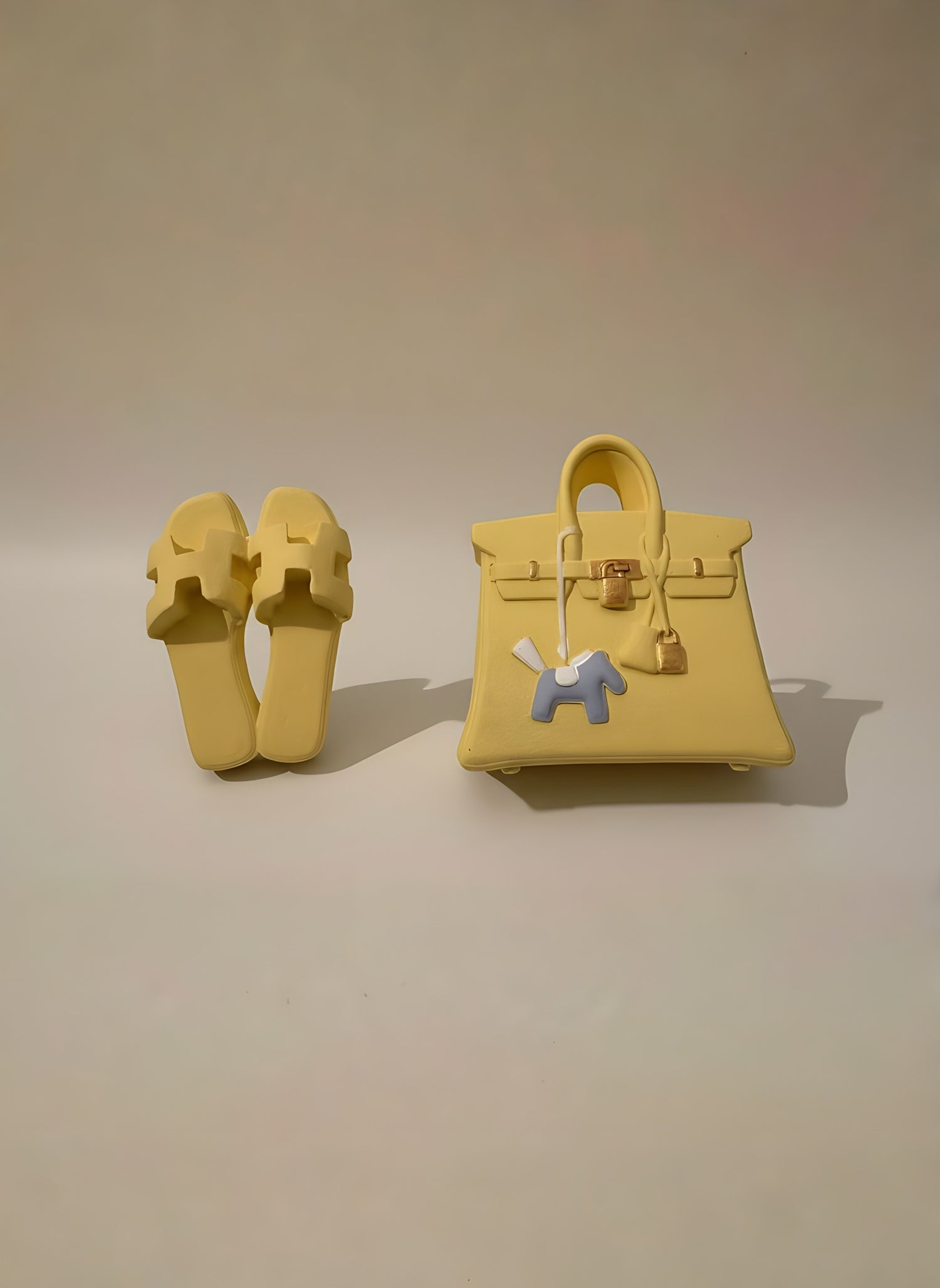 Diffuseur de parfum voiture — Pack Duo Birkin + Oran (Jaune)