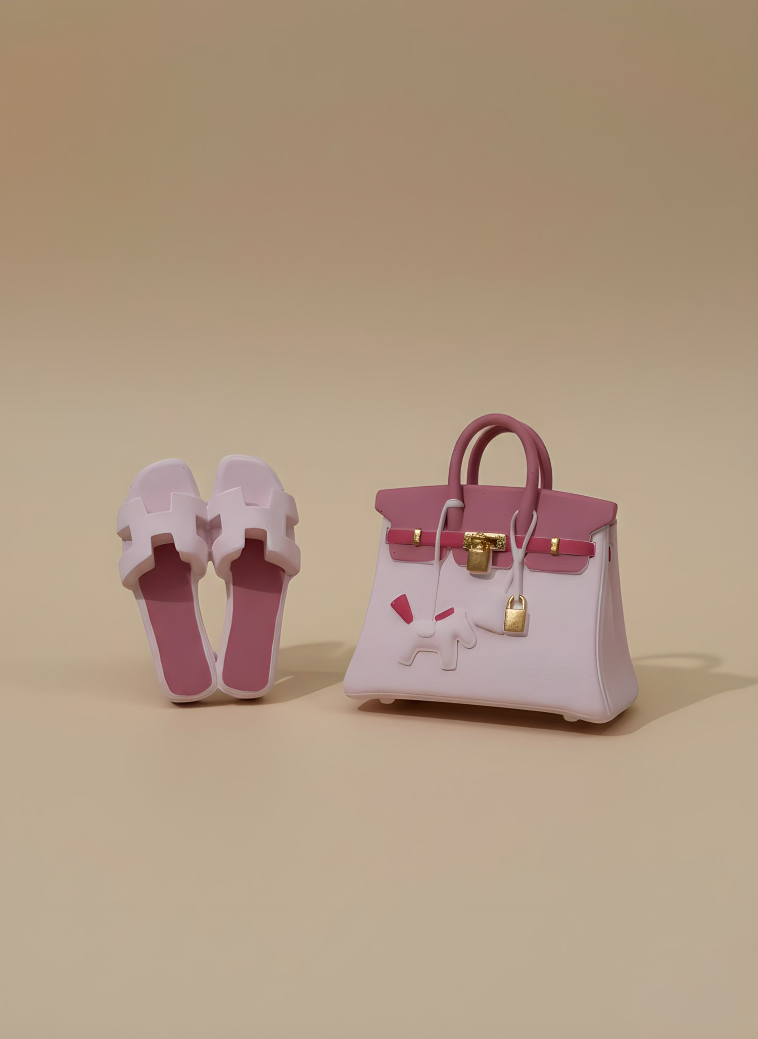 Diffuseur de parfum voiture — Pack Duo Birkin + Oran (Mélange de Rose)