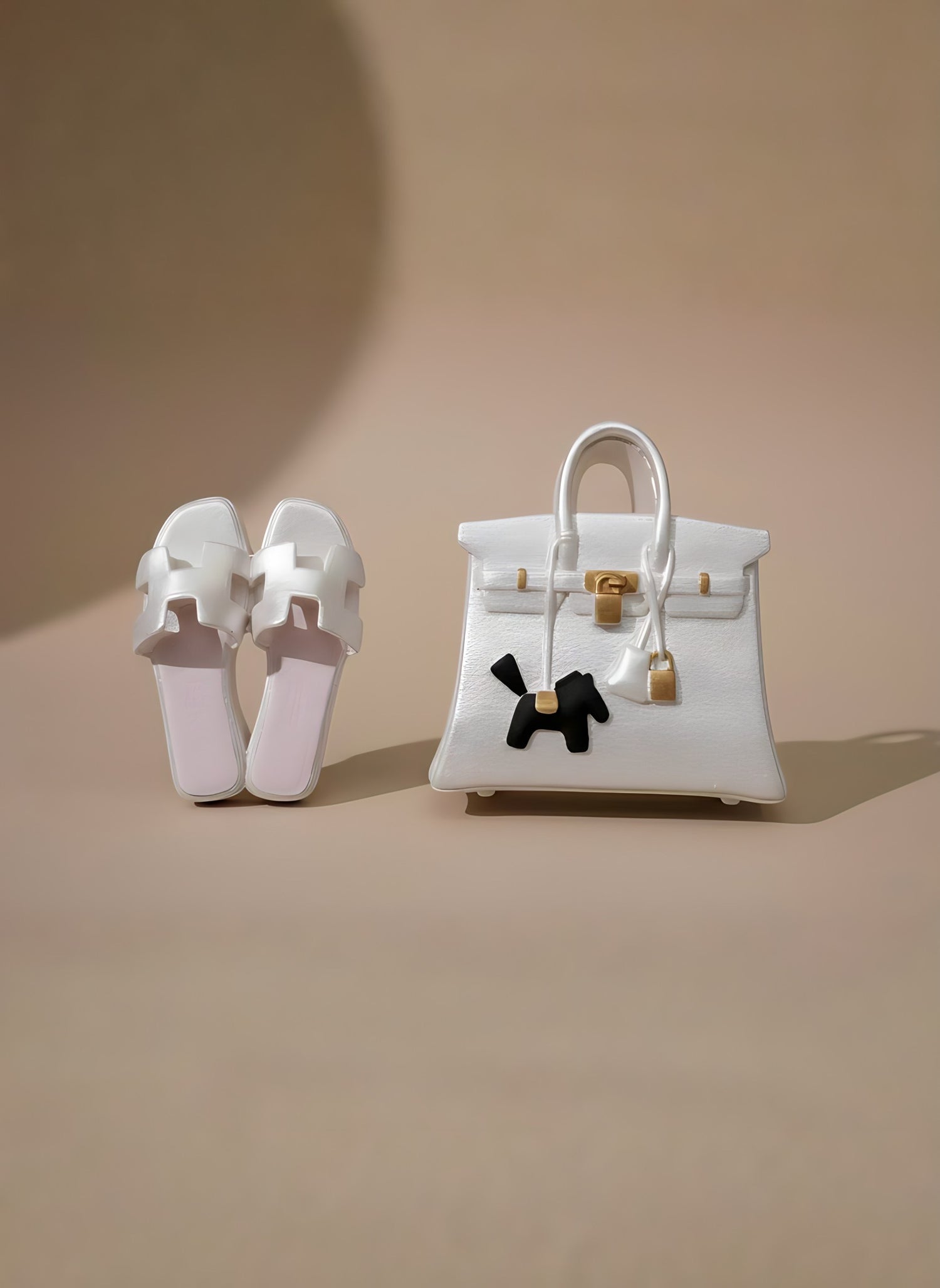 Diffuseur de parfum voiture — Pack Duo Birkin + Oran (Blanc Nacré)